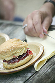 Tea and scones